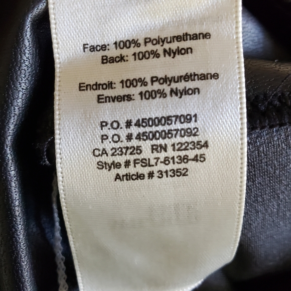 Aritzia Wilfred Free Daria Faux Leather Leggings - Picture 8 of 9